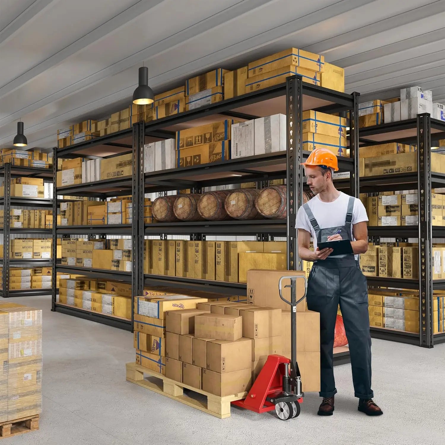 2500 lbs. Adjustable Heavy Duty Garage Shelving