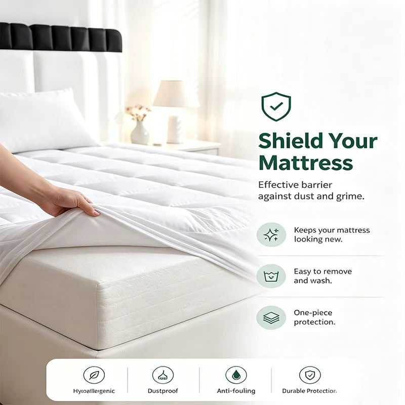 Mattress Topper - Multi-Sizes & Colors