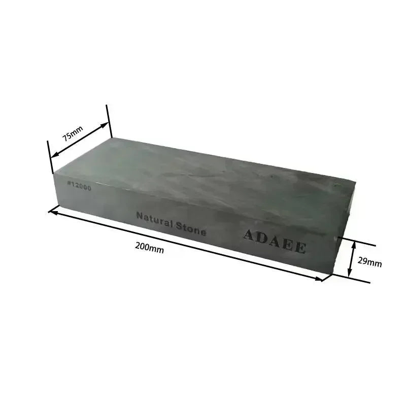 Professional Natural Whetstone Sharpening Stone - Ultra Fine Finishing Stone for Kitchen Knife