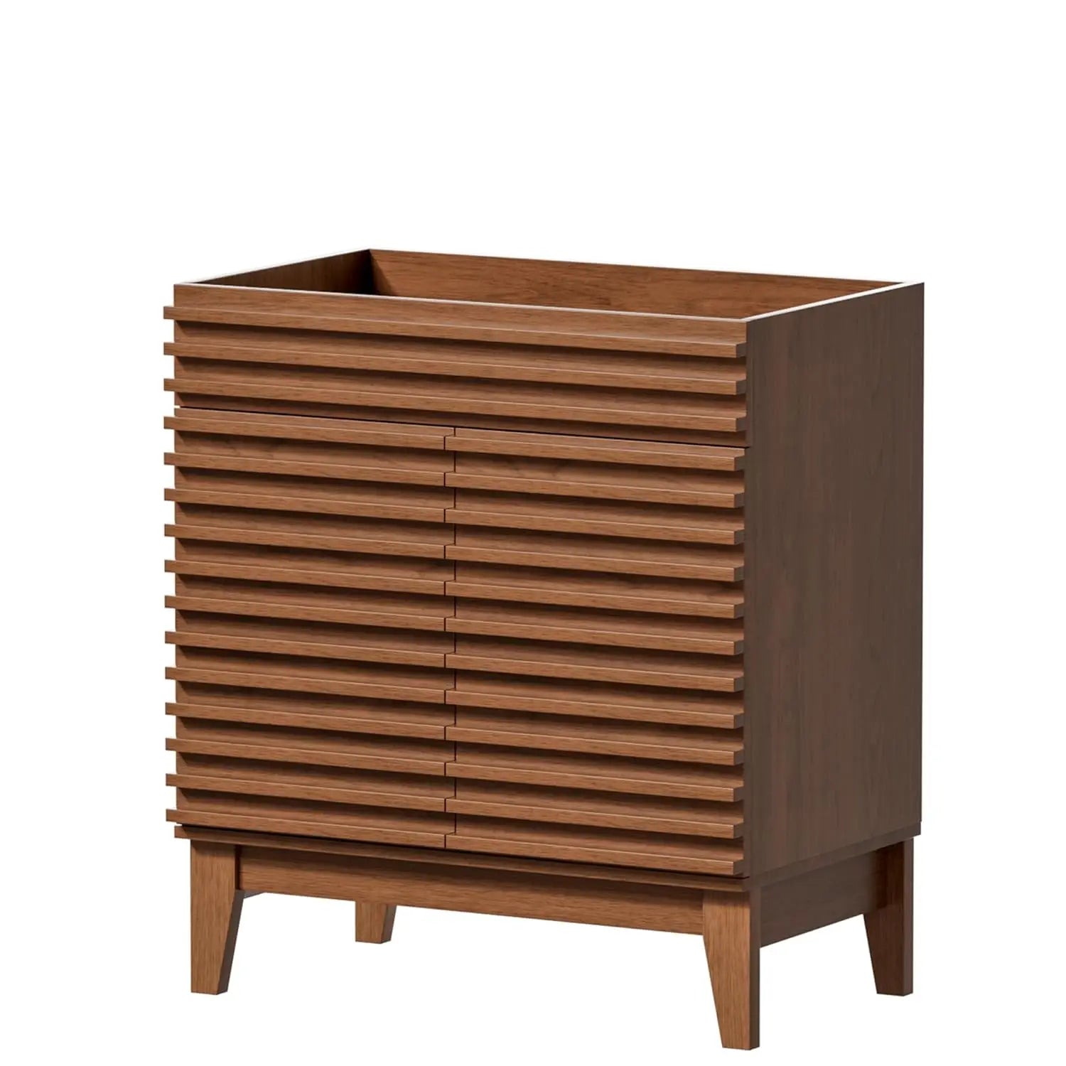 30" Freestanding Bathroom Vanity with Ceramic Sink & Soft Close Doors