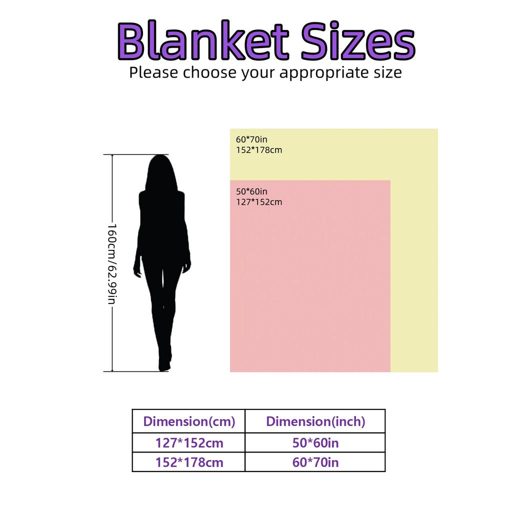 Faux Rabbit Fleece Blanket or Throw