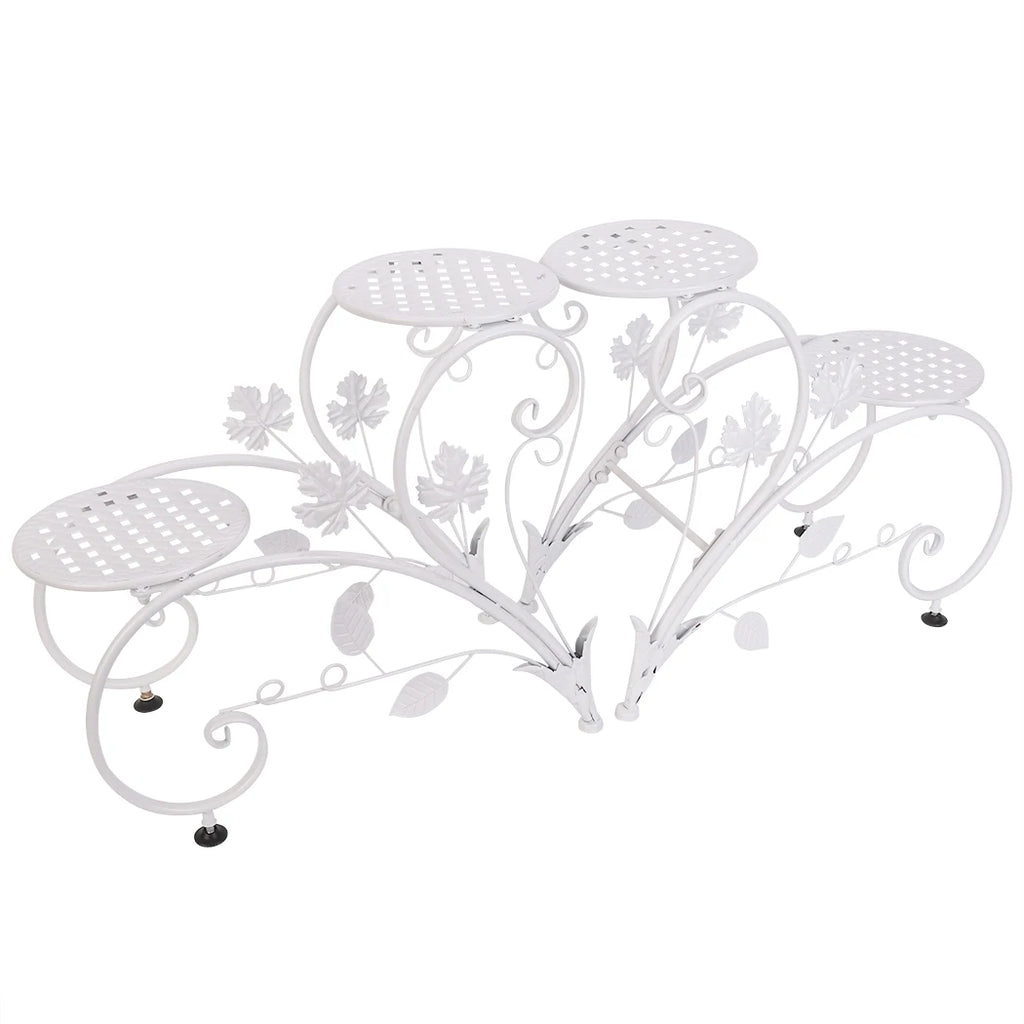 2-Piece Plant Flower Pot Stand