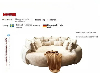 Luxury Round Italian Wedding Bed