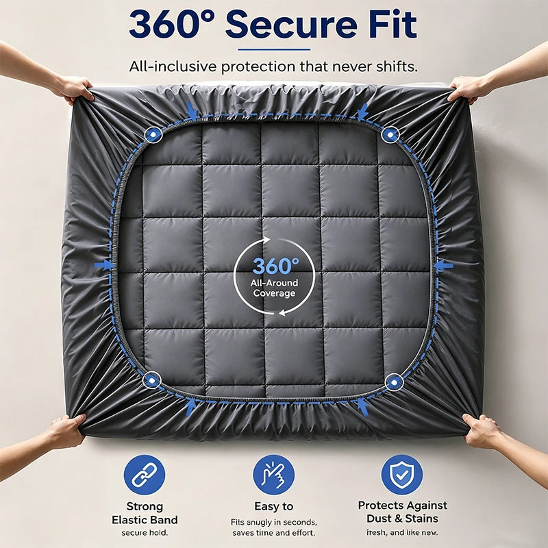 Mattress Topper - Multi-Sizes &amp; Colors
