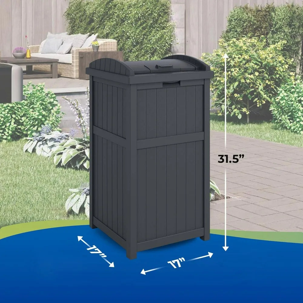 30 Gallon Outdoor Trash Container