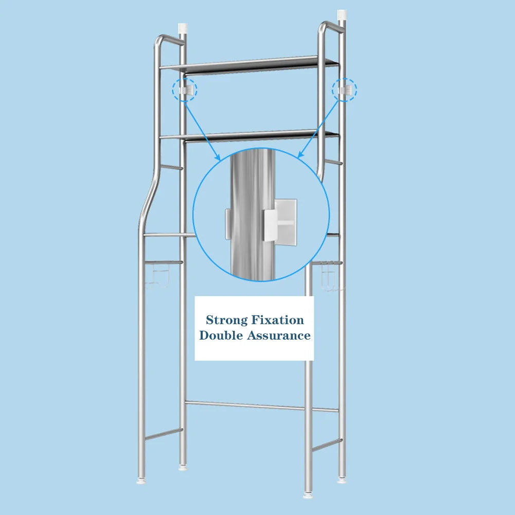 Over the Toilet Freestanding Shelf Rack