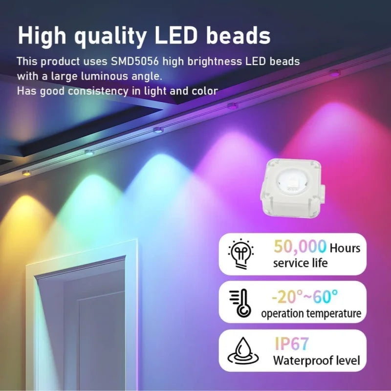 300' Waterproof Outdoor LED String Lights