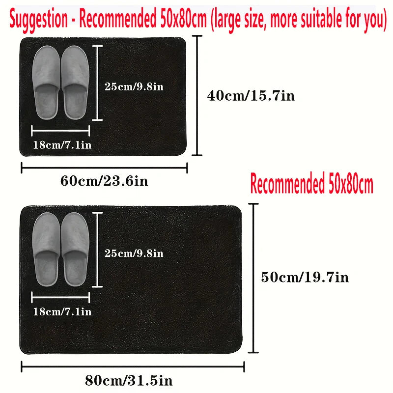 Quick-Drying Super Absorbent Anti-Slip Bathroom Mat