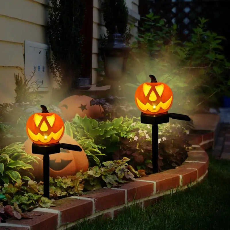 Halloween Pumpkin Solar Lights