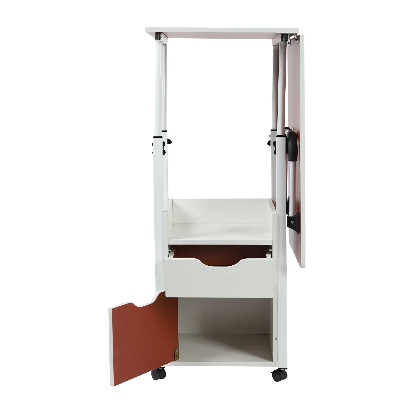Multi-Function Bedside &amp; Over-Bed Table - Height Adjustable &amp; Movable
