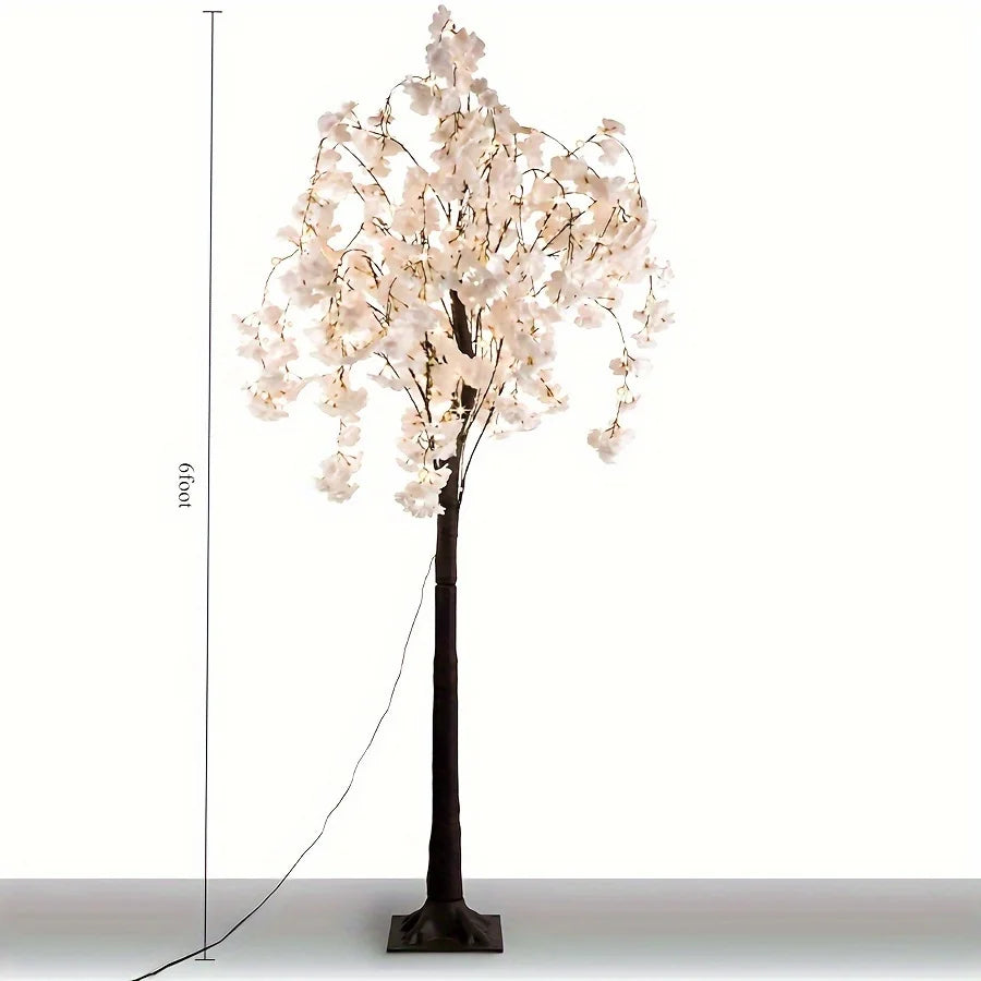 6ft Cherry Blossom Tree with 450 LED Lights