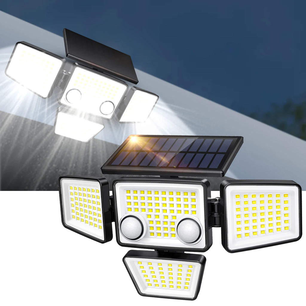 Solar Outdoor Motion Sensor LED Lights