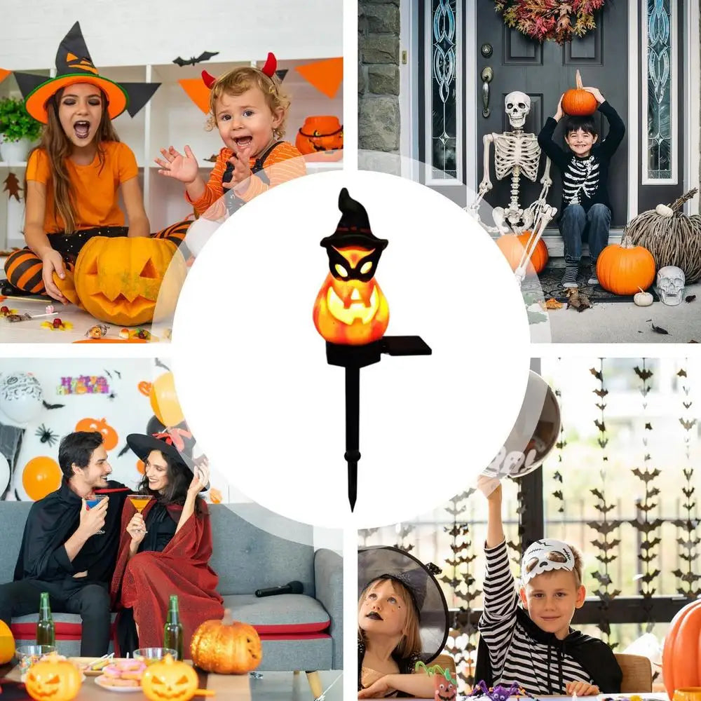 Halloween Pumpkin Solar Lights