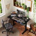 40" x 24" Black Adjustable Standing Desk