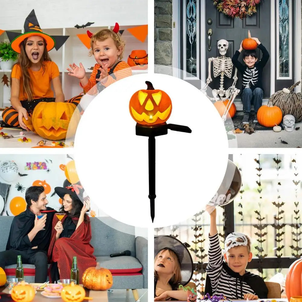 Halloween Pumpkin Solar Lights