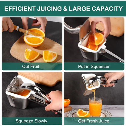 Stainless Steel Manual Citrus Juicer