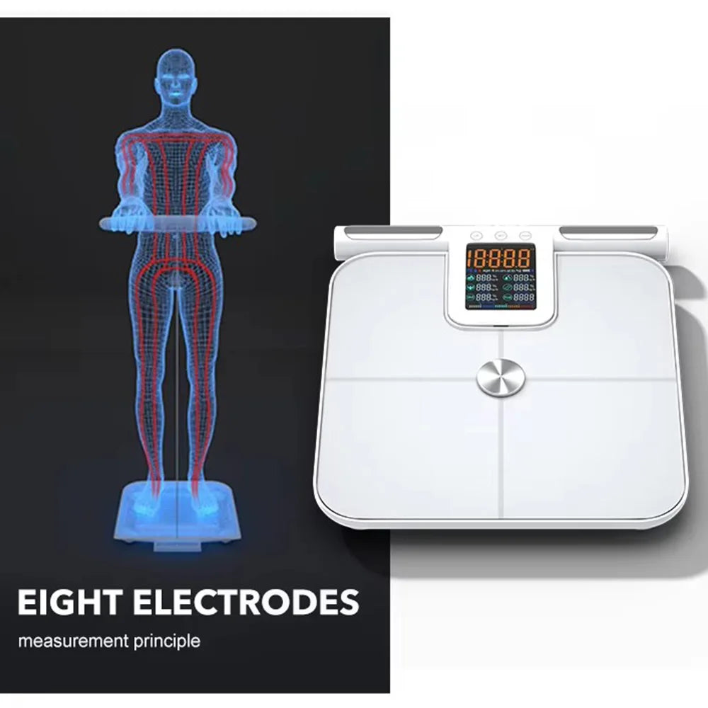Smart Bathroom Scale with BMI Muscle Mass Analyzer