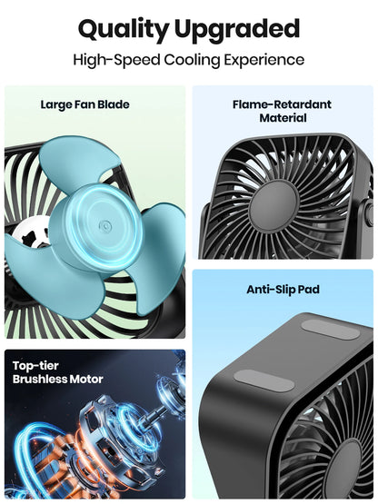 4" USB Mini Portable Fan