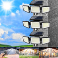 3-Pack Outdoor Motion Sensor Solar Lights