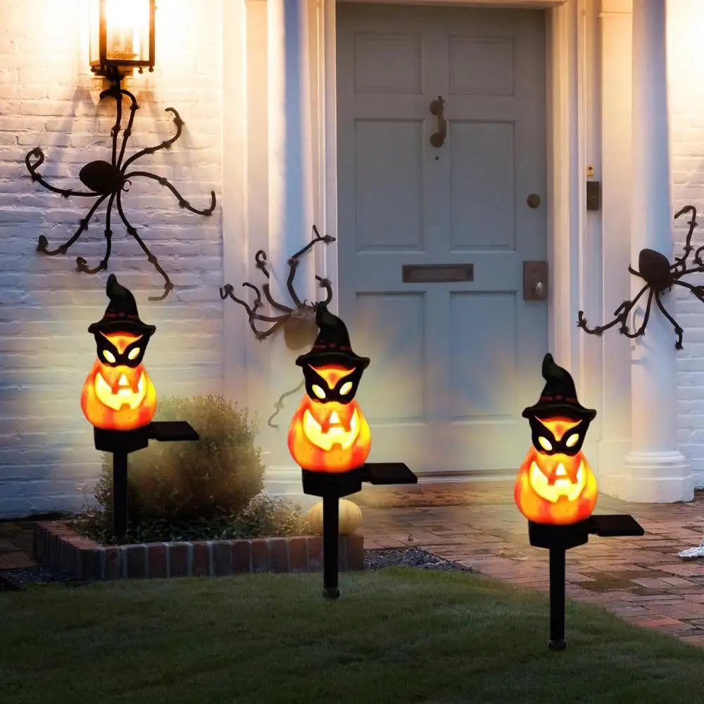 Halloween Pumpkin Solar Lights