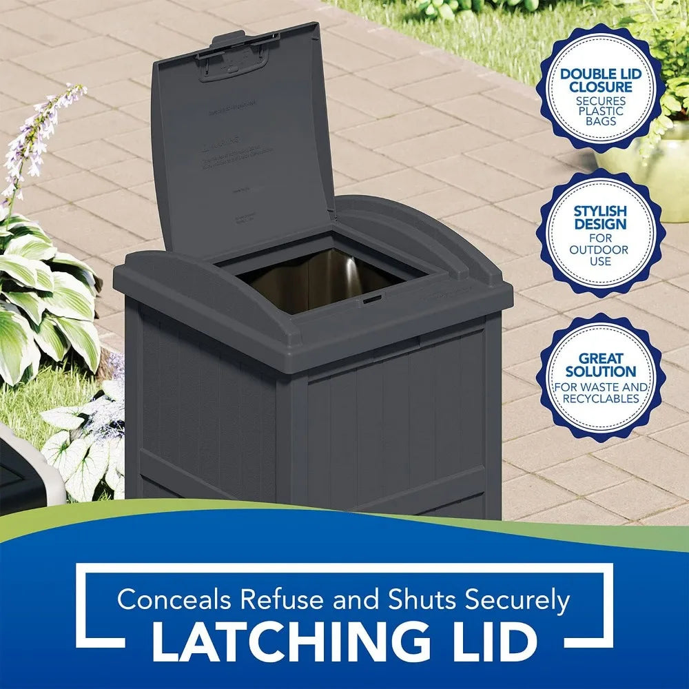 30 Gallon Outdoor Trash Container