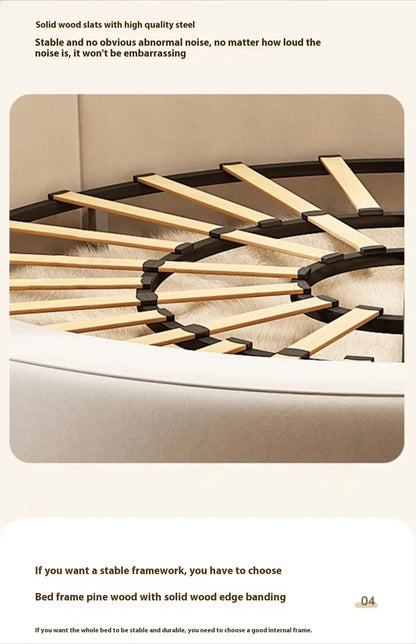 Luxury Round Italian Wedding Bed