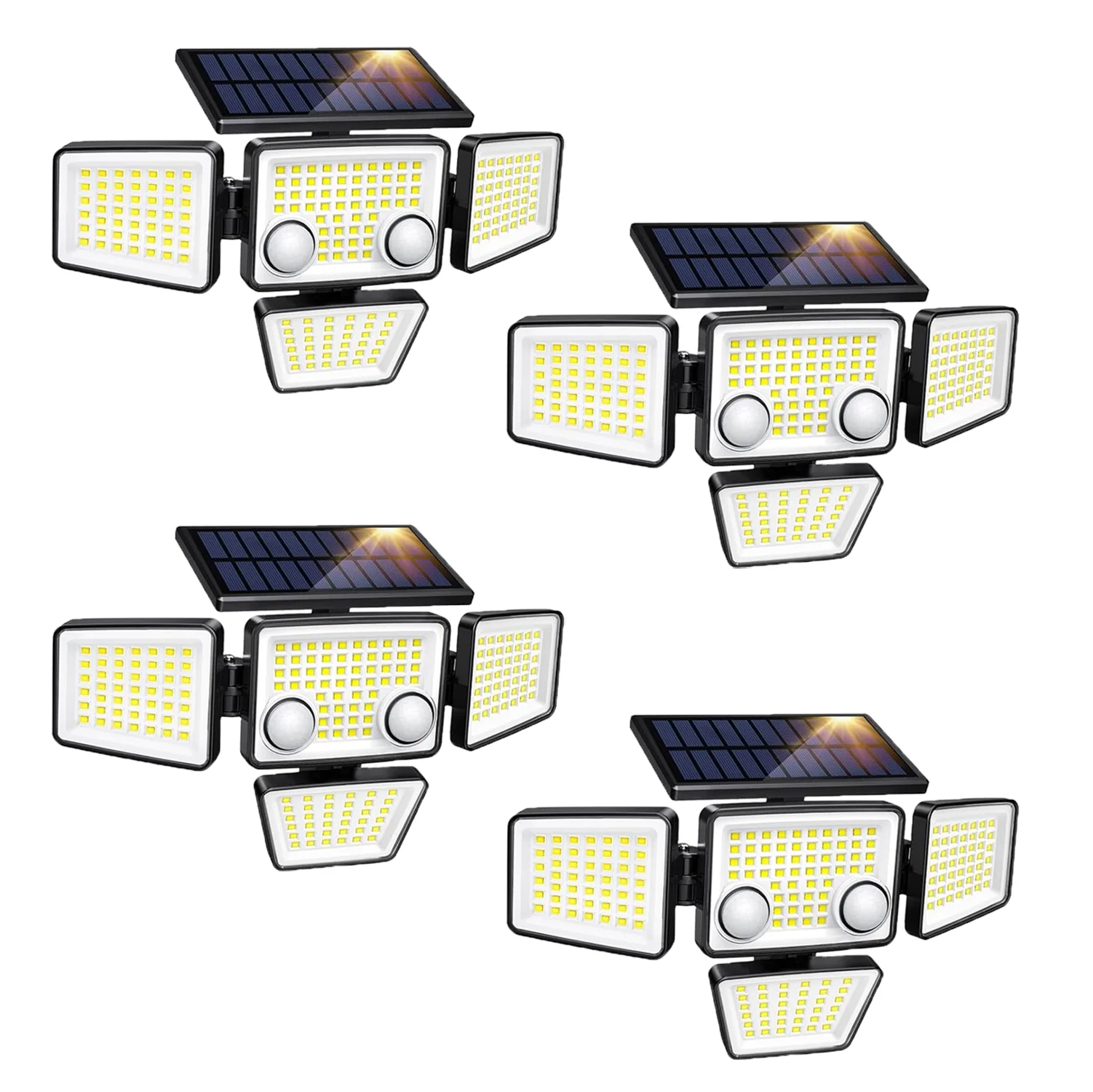 Solar Outdoor Motion Sensor LED Lights