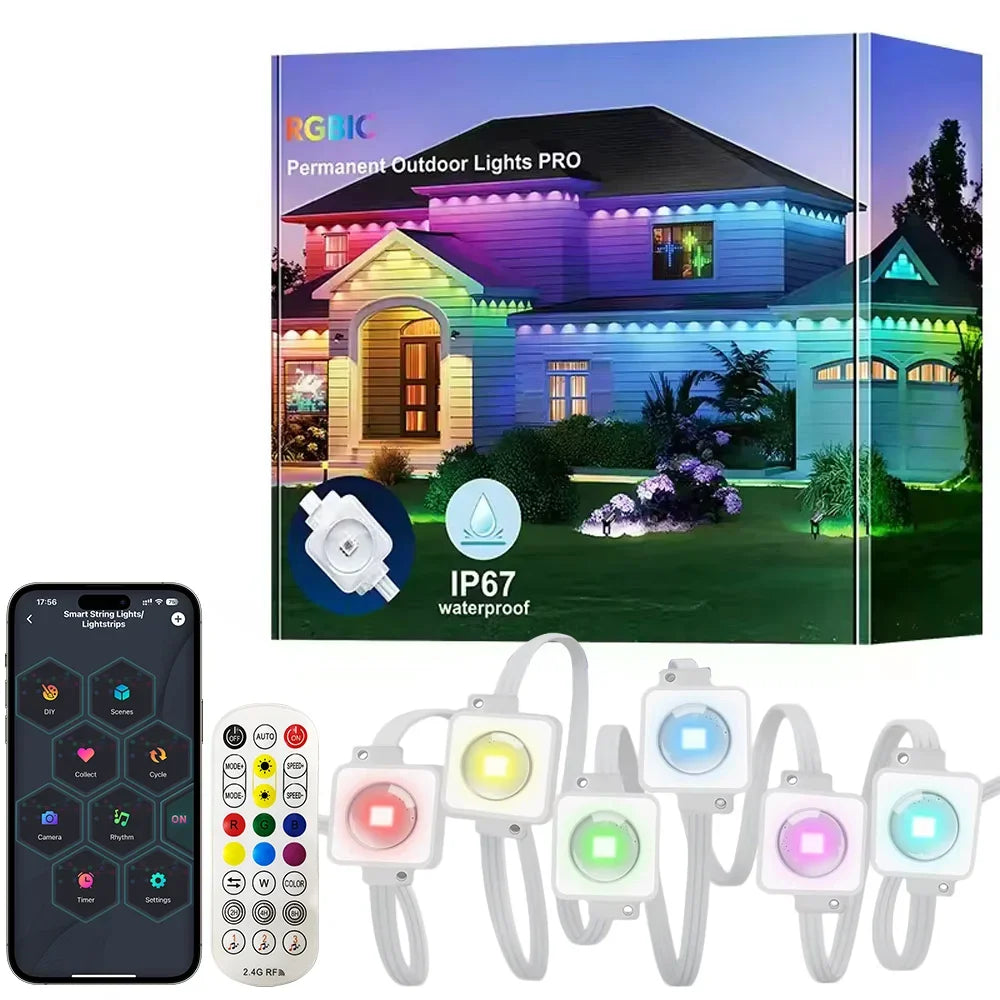 300' Waterproof Outdoor LED String Lights
