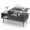 Lift Top Tea Wood Coffee Table & Desk
