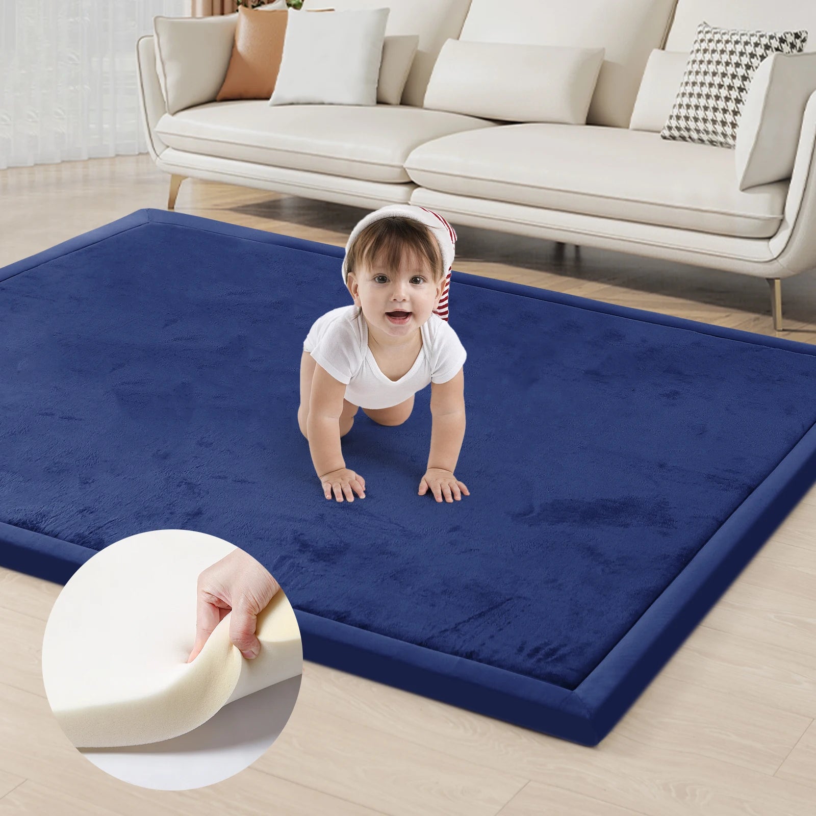 Thick Non-Slip Carpet Baby Play Mat