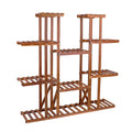 Multi-Tier Wooden Plant Stand
