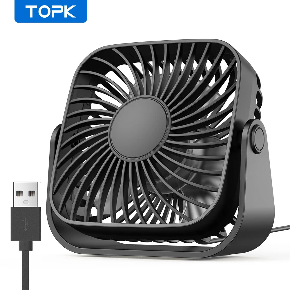 4" USB Mini Portable Fan