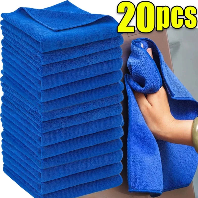 Microfiber Towels for Car Wash &amp; Household Cleaning