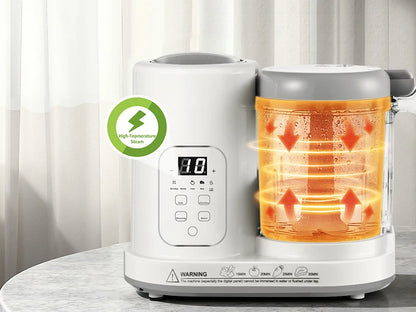 4 in 1 Baby Food Maker - Auto Steam, Blend, Puree &amp; Self-Clean - BPA-Free