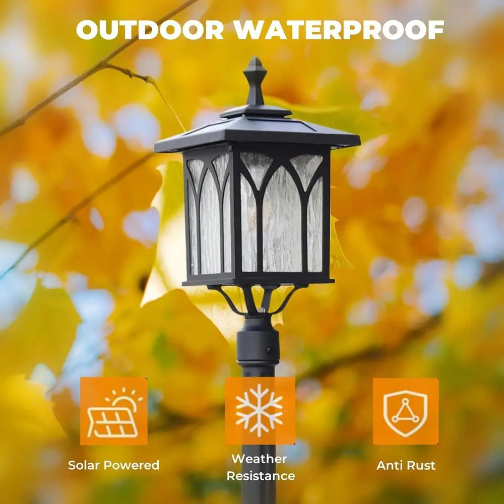 Solar LED Post Lamp