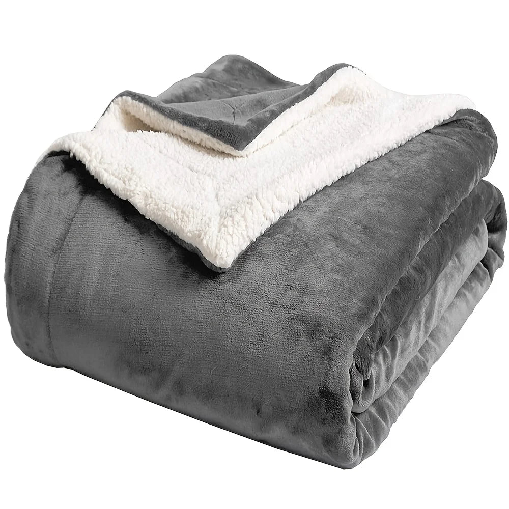 Microfiber Plush Warm Blanket/Throw