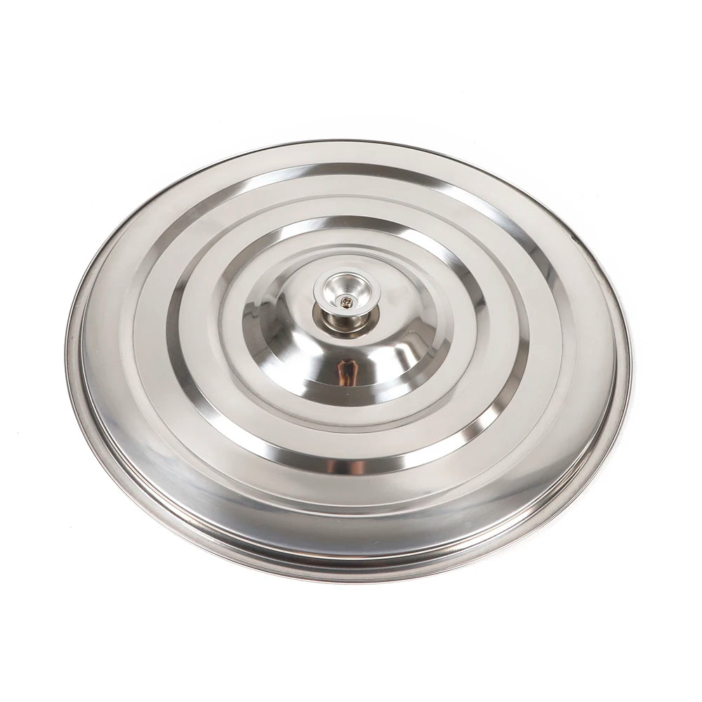 9 Qt. Multipurpose Thick Stainless Steel Cooking Soup Pot with Lid &amp; Handles for Home Restaurant