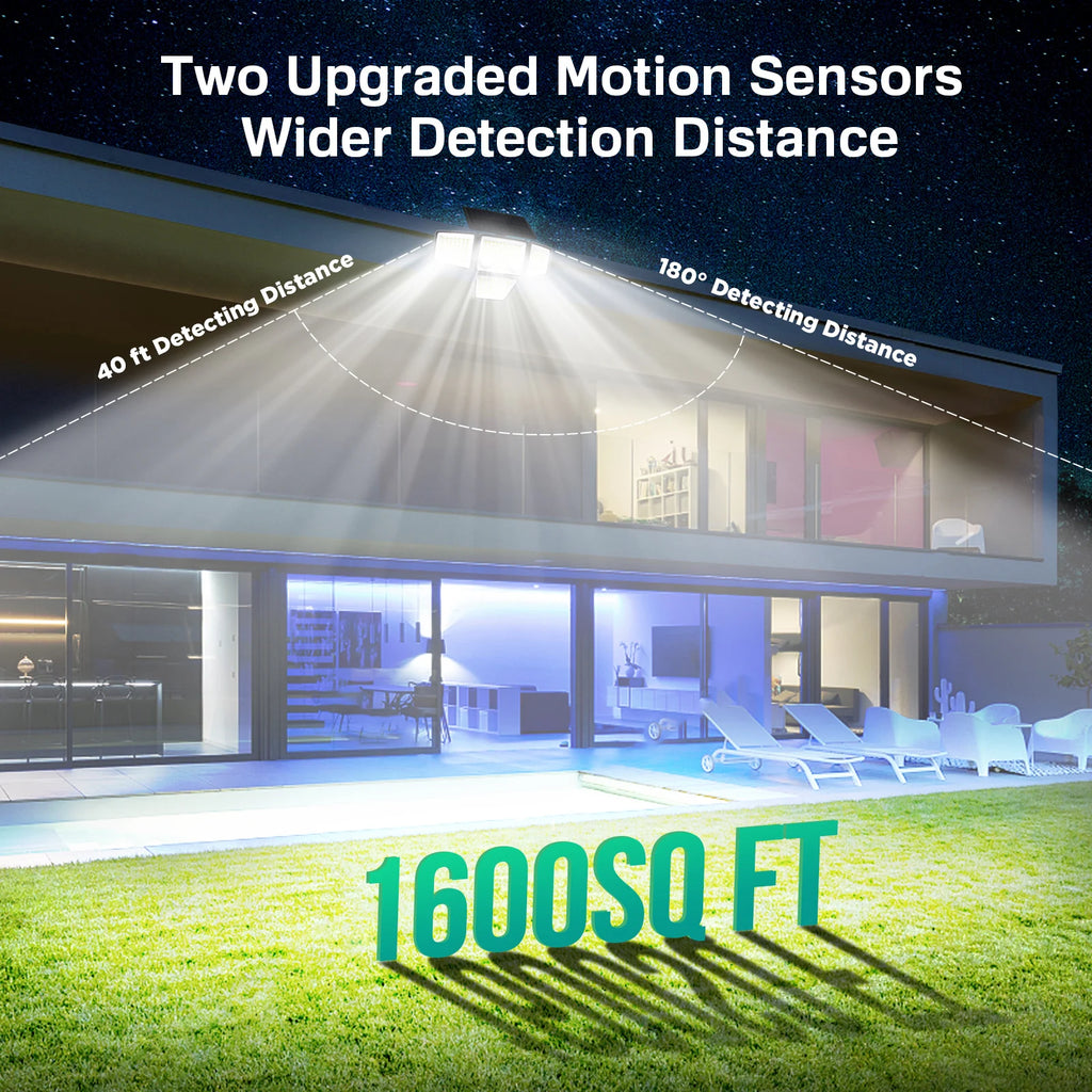 Solar Outdoor Motion Sensor LED Lights
