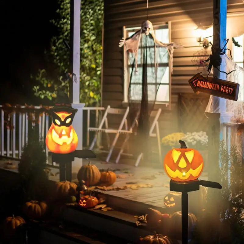 Halloween Pumpkin Solar Lights