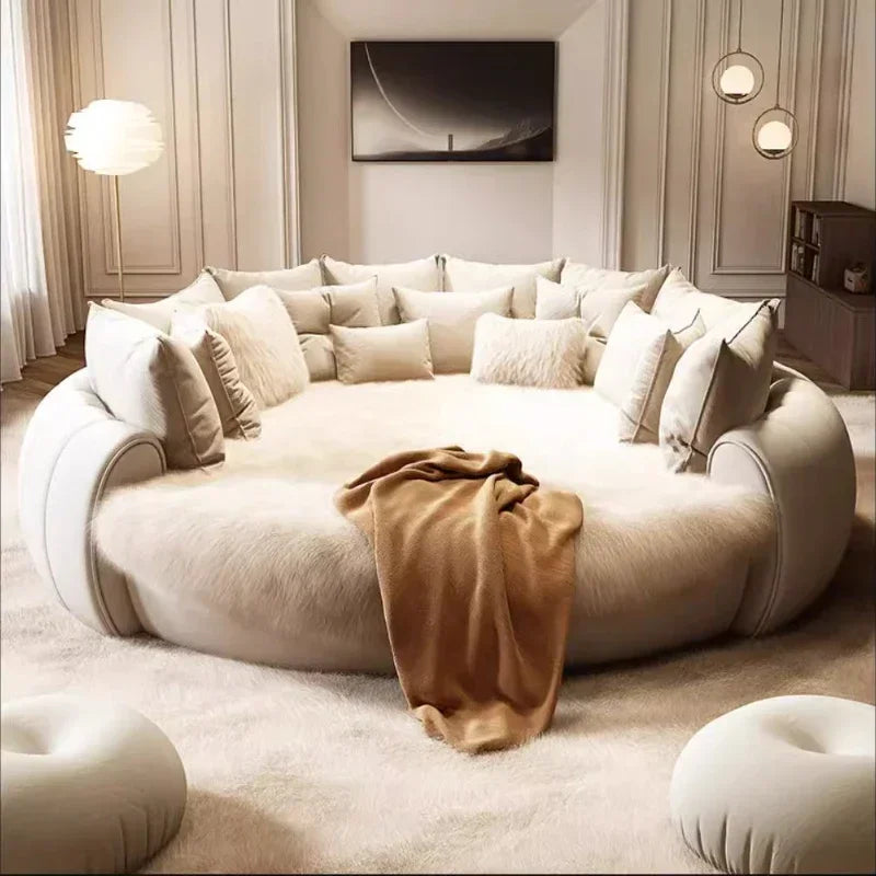Luxury Round Italian Wedding Bed