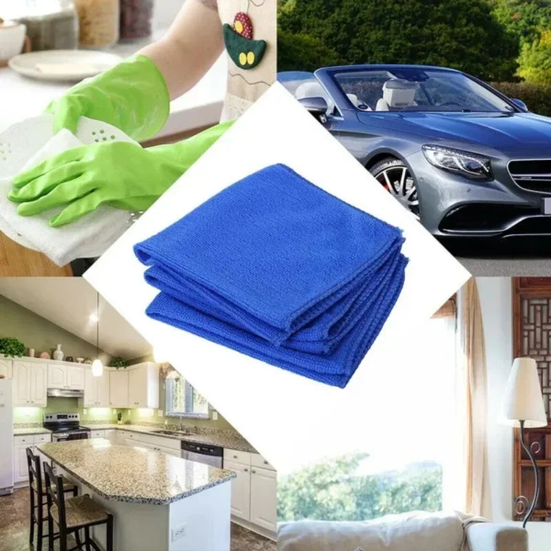 Microfiber Towels for Car Wash & Household Cleaning