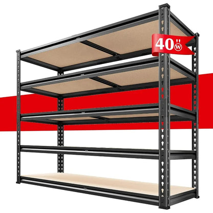 2500 lbs. Adjustable Heavy Duty Garage Shelving