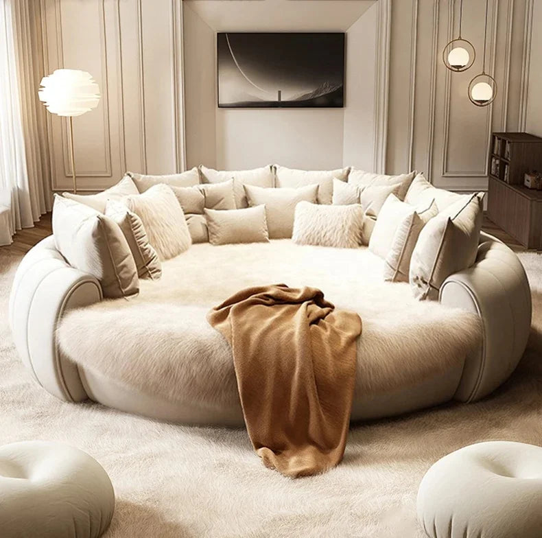Luxury Round Italian Wedding Bed