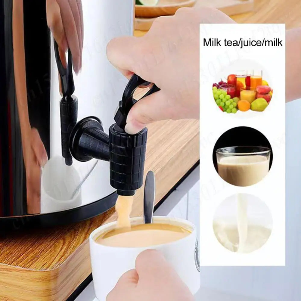 6 or 8 quart Stainless Steel Insulated Beverage Dispenser with Faucet