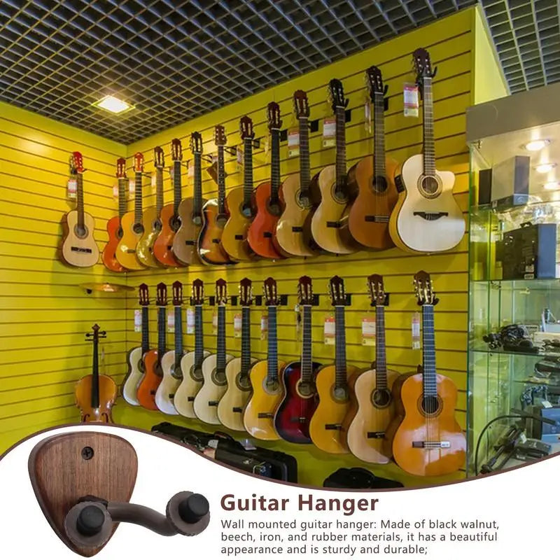 Wood Guitar Wall Mount
