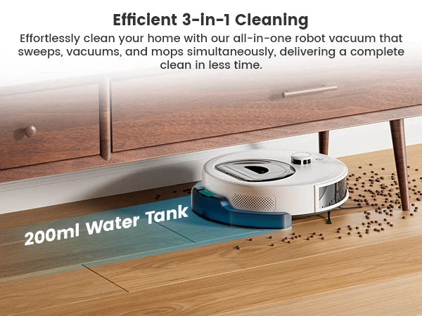 Robot Vacuum and Mop - Multi-Surface