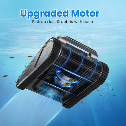 Auto Swimming Pool Cleaner - Self-Parking for Above Ground Pools
