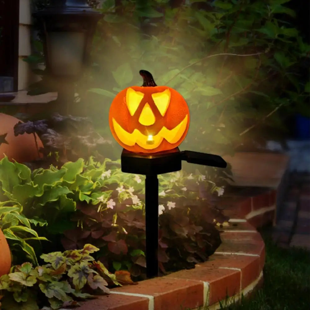 Halloween Pumpkin Solar Lights