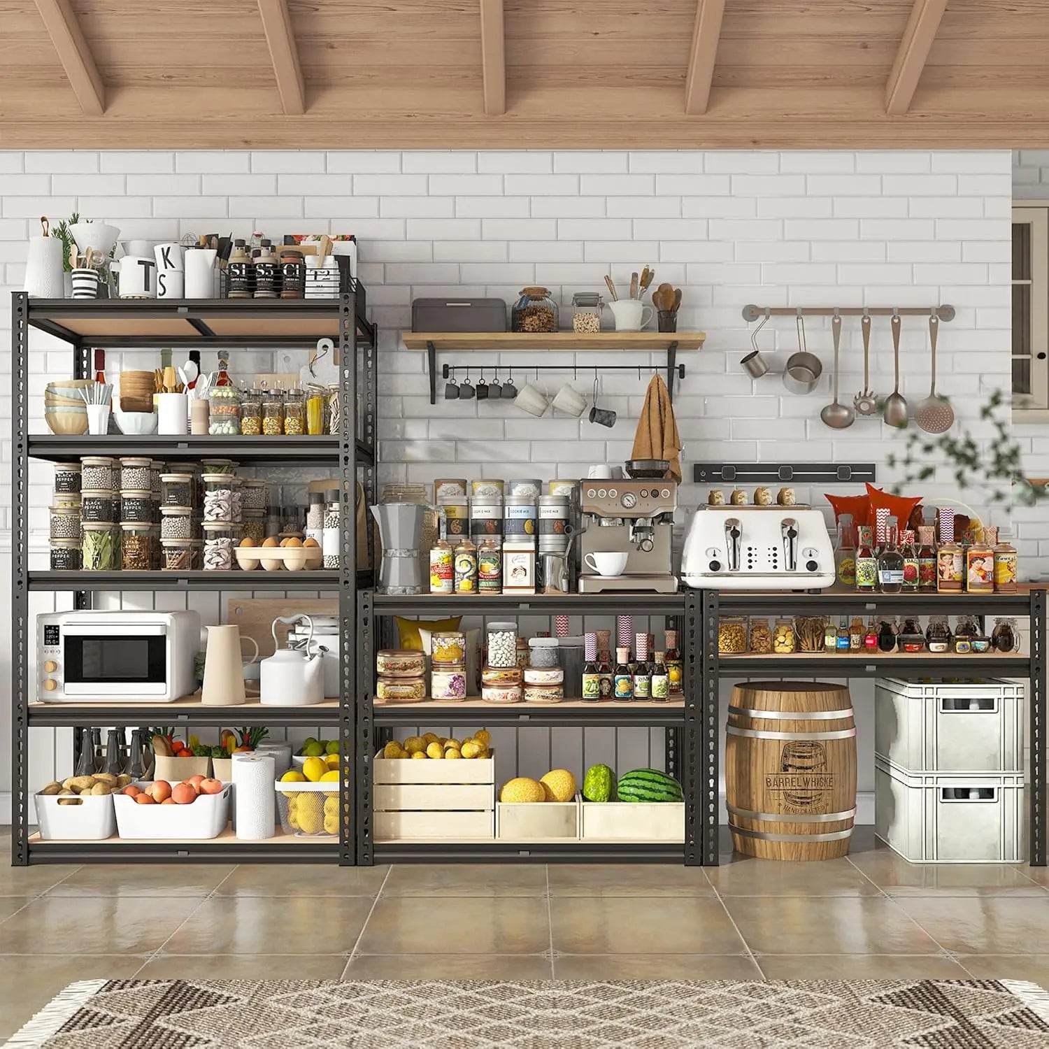 2500 lbs. Adjustable Heavy Duty Garage Shelving