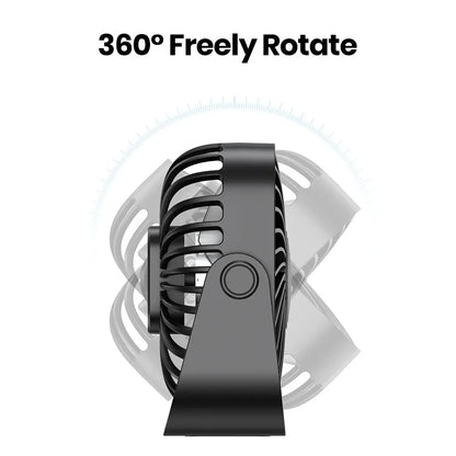 4" USB Mini Portable Fan